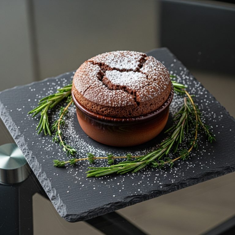 Celestial Chocolate Soufflé